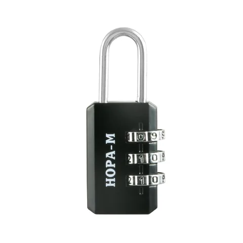 Замок навесной кодовый 602 (черный) "Нора-М"