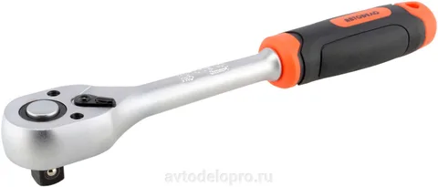 Трещотка с квадратом  1/2"(L=250mm; 45 зубцов; 8град) АвтоДело PRO