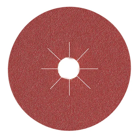 Диск фибровой шлифовальный SMIRDEX 930 Fiber Discs Alox D=125мм  P 120