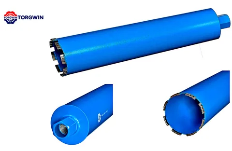 Алмазная коронка (мокр) 108*450 ВТ*24*3.6*10*8T TORGWIN