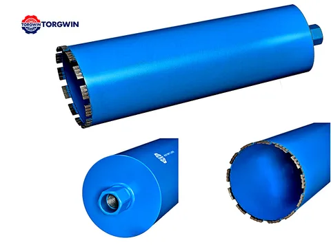 Алмазная коронка (мокр) 168*450 ВТ*24*4*10*13T TORGWIN