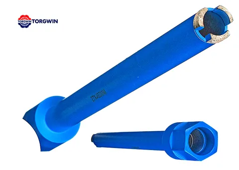 Алмазная коронка (мокр)  27*450 ВТ*15*3.4*10*3T TORGWIN