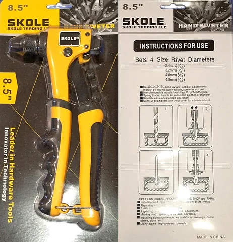 Заклепочник профессиональный 8,5" SKOLE