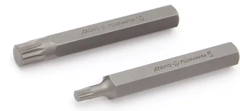 Вставка 3/8" SPLINE  М8, длина 75мм "ДТ" (10шт)