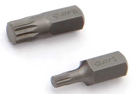 Вставка 3/8" SPLINE М12, длина 30мм "ДТ" (10шт)