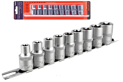 Набор головок TORX Е10-Е24 (на планке) АвтоДело