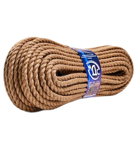 Канат джутовый 10 мм  4 пр. 20 м (уп)