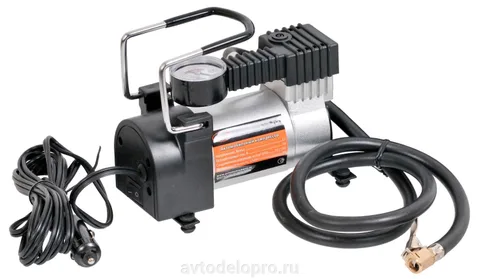 Автокомпрессор "АвтоДело" 12V (10,5 АТМ 35L/MIN)