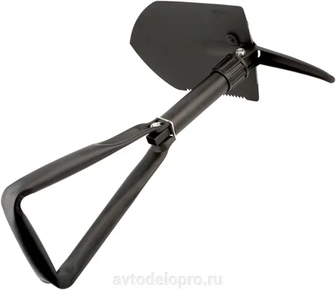Лопатка автомобильная складная с киркой (580мм) АвтоДело