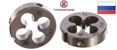 Плашка М  9 х1,25 9ХС ТМ