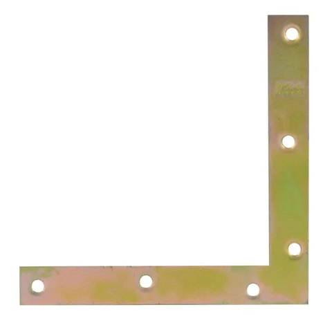 Уголок плоский оконный 120*120 №1 (цинк) (прям.) "Нора-М" (90шт)