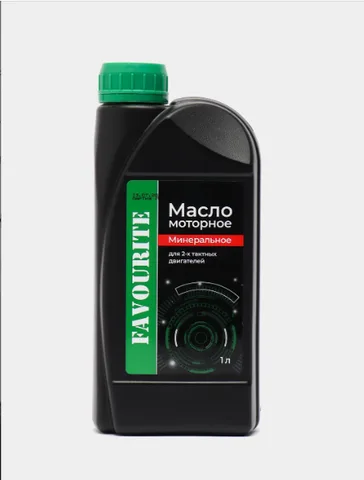 Масло моторное минеральное для 2-х двигателей API TC 946 мл FAVOURITE (12 шт.)