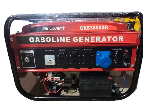 Генератор бензиновый GRS 3800 SR (3,5/3,8 кВт) электростартер GRUWATT