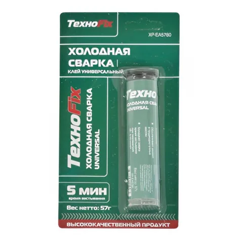 Холодная сварка 57гр на блистере TexnoFix 