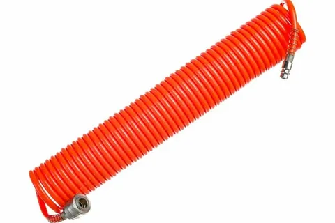 Шланг пневматический гибкий спиральный  8 мм х 15 м BSH 15 PU 8Х5-15М