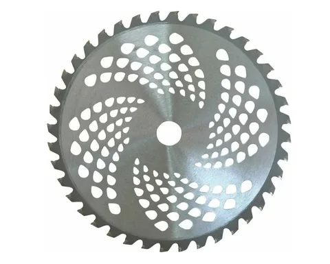 Нож для триммера 255x25.4 T40 с прорезями, с победитом CARBIDE YG8 TORGWIN